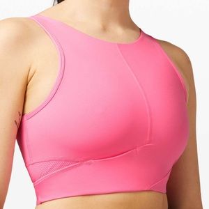 Lululemon Final Mile Crop Tank Dark Prism Pink